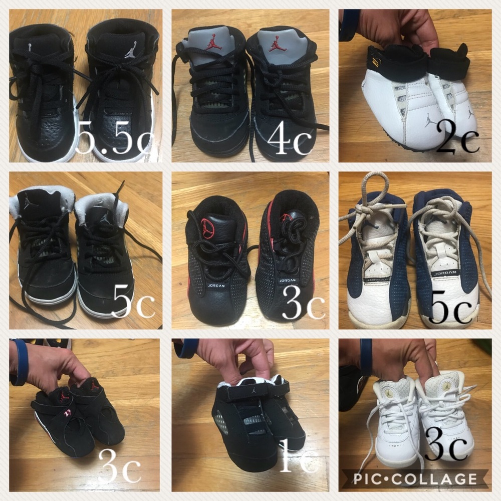 Jordans 1c-5.5c